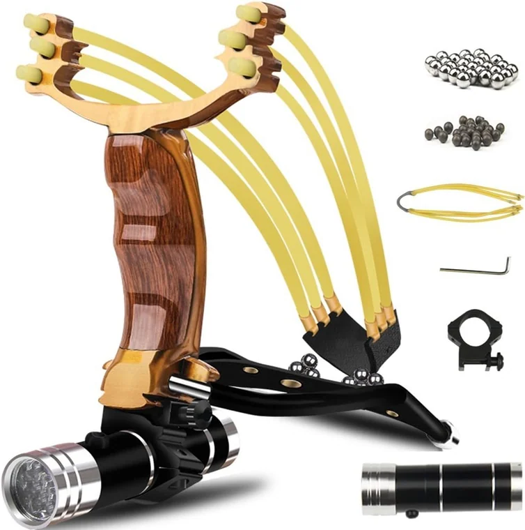 Wrist Slingshot with Flashlight from COOY